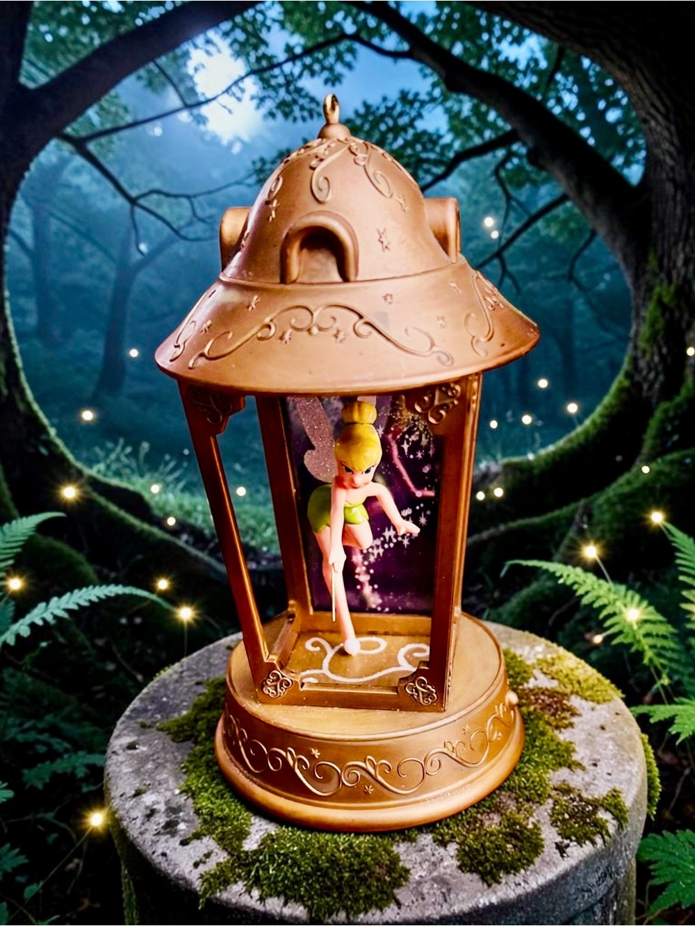 2011 Hallmark Keepsake Ornament Tinker Bell's Magic Lantern Disney Peter Pan